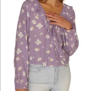 Purple blouse brand sanctuary